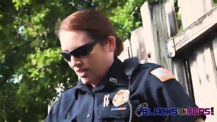 Milf Cops Blow And Fuck Resistant Criminal In Lonely Alley