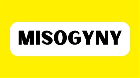 How To Pronounce Misogyny Correctly Youtube