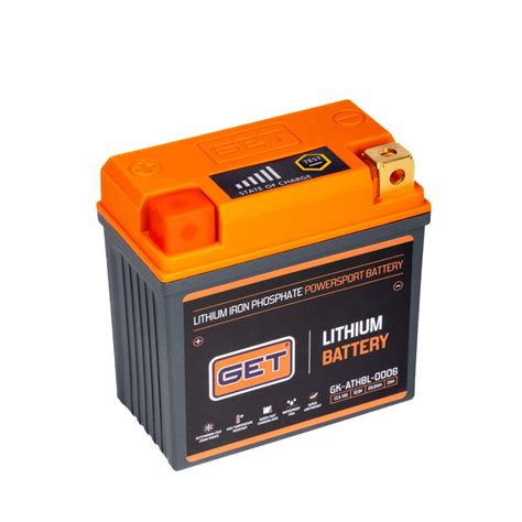 Lithium Battery For Dirt Bikes 2 Ah 140 A CCA Athena