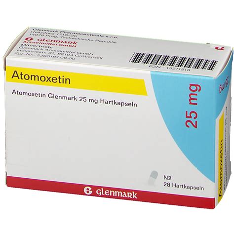 Atomoxetin Glenmark 25 Mg 28 St Mit Dem E Rezept Kaufen Shop Apotheke