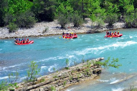 Wildwasser Rafting durch den Köprülü Canyon