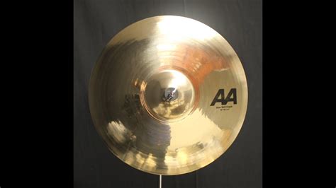 Sabian Aa Raw Bell Crash Brilliant G Youtube