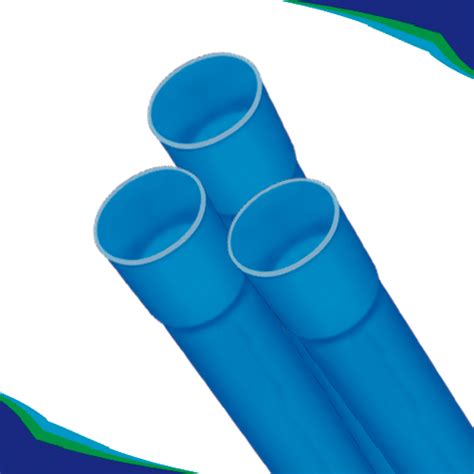 TUBO PVC AZUL IRRIGAÇÃO DN 100MM PN 80 PBL FC 2031 ASP GUILORE