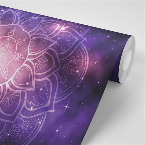 Tapeta Mandala s pozadím galaxie Dovido cz