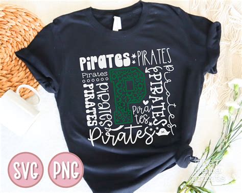 Pirates Svg Png Pirates Typography Svg Pirates Cheer Svg Etsy