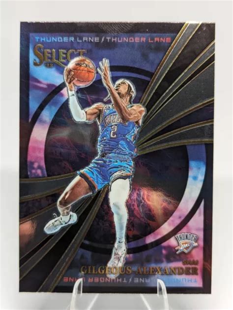 Panini Select Shai Gilgeous Alexander Thunder Lane Insert