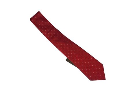 Louis Vuitton Tie Red Silk Ref Joli Closet