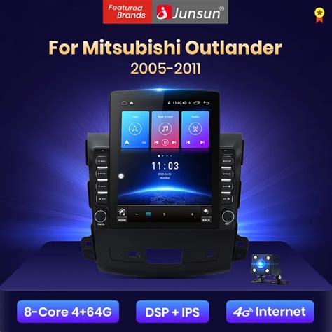 Junsun V2 Pro 4g 64g Carplay Dsp For Mitsubishi Outlander Xl 2 2005