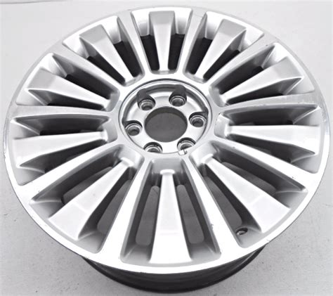 Oem Lincoln Navigator 22 Inch Aluminum Wheel Rim Gray Nicks And