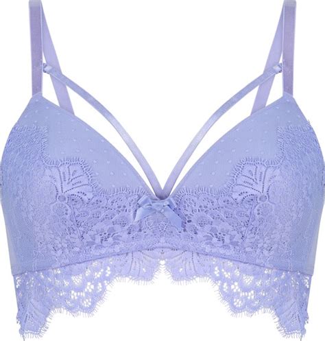 Hunkem Ller Dames Lingerie Voorgevormde Longline Bh Zonder Beugel