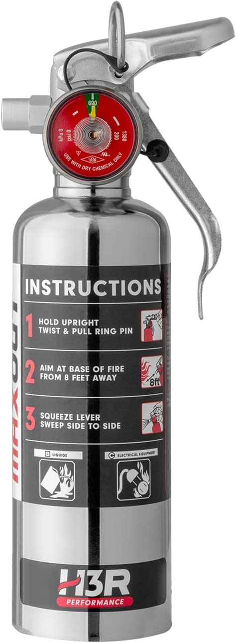 Amazon H R Performance Lb Dry Chemical Car Fire Extinguisher