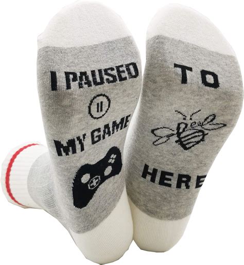 Amazon Irisgod Do Not Disturb I M Gaming Socks I Men S Funny