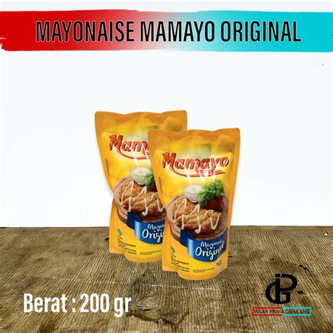 Mayonnaise MAMAYO ORIGINAL 200 Gr Mayonaise Mamayo Ori Lazada Indonesia