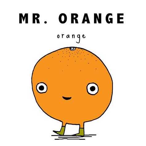 mr.orange | Sketch book, Whimsical illustration, Fruit cartoon