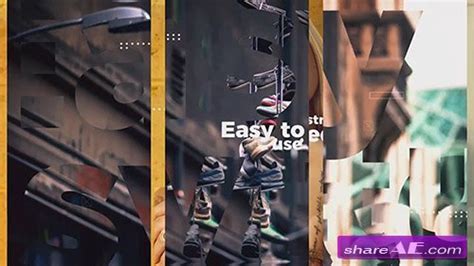 Clean Rhythmic Opener After Effects Template Motion Array Free