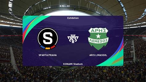 Sparta Praha Vs Aris Limassol 21 09 2023 UEFA Europa League PES 2021