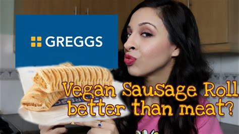 Greggs Vegan Sausage Roll Review Youtube