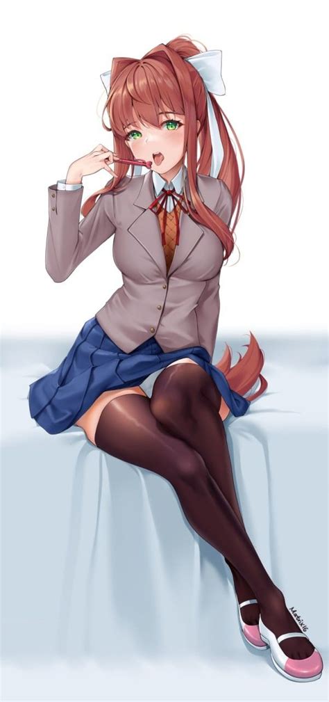 Monika Chica Anime Chica Anime Kawaii Loli Kawaii