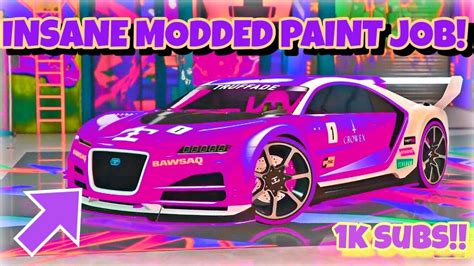 New Glow In The Dark Modded Crew Color Gta Online K Subs