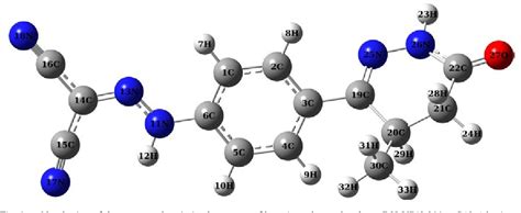 Figure From Study On Spectroscopic And Quantum Chemical Calculations