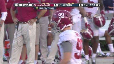 Kick 6 Nope Just 5 Alabama Auburn 2015 Youtube