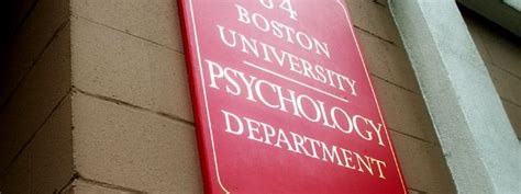 Boston University, Boston, MA | Psychology, Brain science, Clinical ...