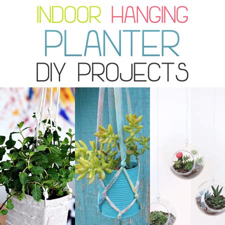 Indoor Hanging Planter DIY Projects The Cottage Market