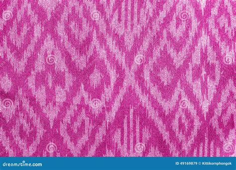 Colorful Thai Fabric Pattern Stock Image Image Of Colorful Color