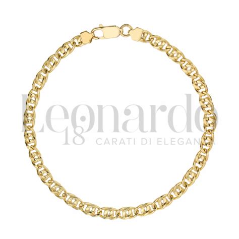 Bracciali Bracciale Occhio Di Tigre Da Uomo In Oro Carati Lunghezza