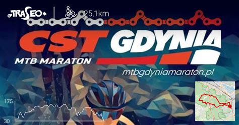 Trasa Rowerowa MTB GDYNIA MARATON 23 FUN Traseo Pl