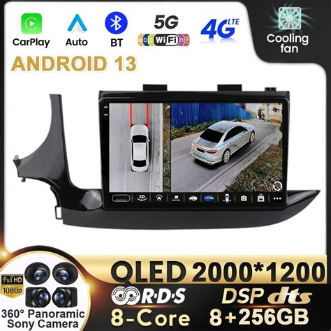 Android 13 Car Radio Multimedia Player For Opel Mokka X Vauxhall Encore