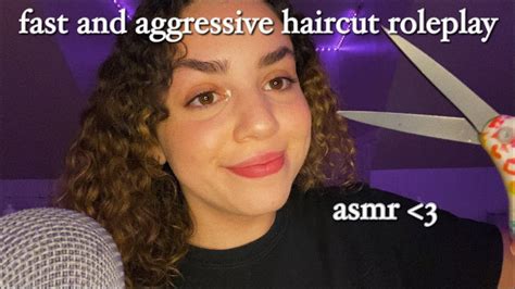 Asmr Giving You A Haircut Fastandaggressive Youtube