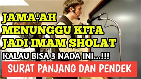 TIAP HARI DIMINTA JADI IMAM TERUS KALAU BISA IRAMA JIHARKAH INI YouTube