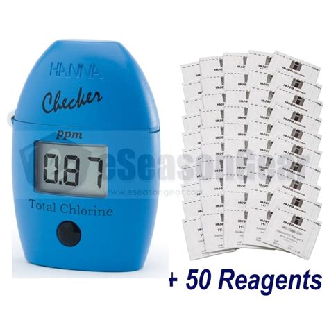 Hanna Hi Reagents Total Chlorine Checker Combo