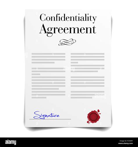 Agreement Letter Hi Res Stock Photography And Images Alamy