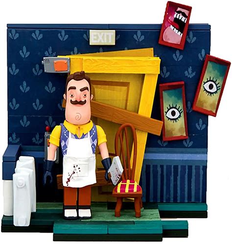 Mcfarlane Toys Hello Neighbor Basement Door Construction Set Toywiz