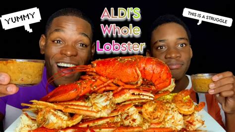 HUGE CAJUN SEAFOOD BOIL MUKBANG WHOLE LOBSTER MUKBANG GIANT SNOW