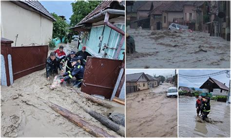 Uitaţi ce vine pe drum Dezastru Ploile torențiale au făcut prăpăd