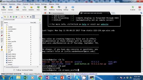 Linux Tutorial SSH Client MobaXterm Introduction To Some Basic Linux