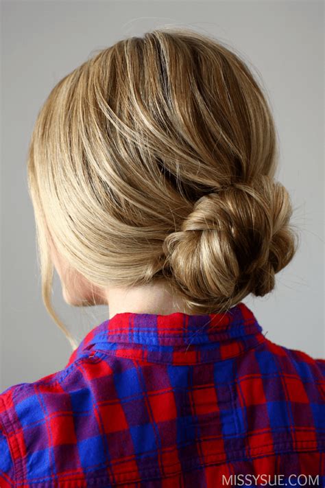 Quick And Easy Braided Bun