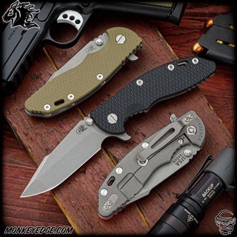 Monkey Edge Hinderer Knives XM 18 3 5 Inch Harpoon Spanto Working