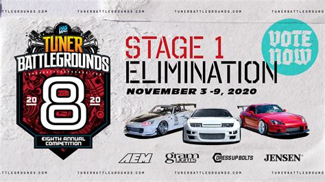 Stage 1 Results 8th Annual Pasmag Tuner Battlegrounds Championship