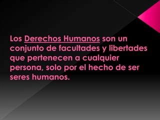 Derechos Humanos Y Garantias Individuales Ppt