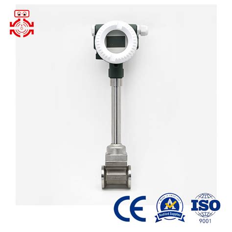 High Precision Vortex Flowmeter Liquid Gas Steam Flowmeter Compressed