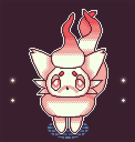 Pixel Art Of Zorua Hisui Pokemonart