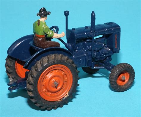 Britains Lead Farm F Fordson Major Tractor E N Rubber Tyres Boxed