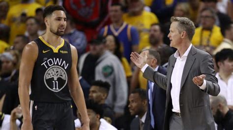 Warriors Steve Kerrs Serious Praise For Klay Thompson