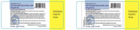 Dailymed Lactulose Solution Lactulose Solution Usp 10 G 15 Ml Solution