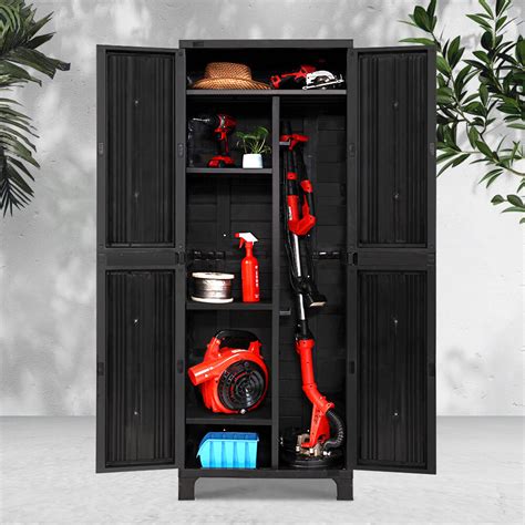 Gardeon Outdoor Storage Cabinet Box 173cm Lockable Cupboard Sheds