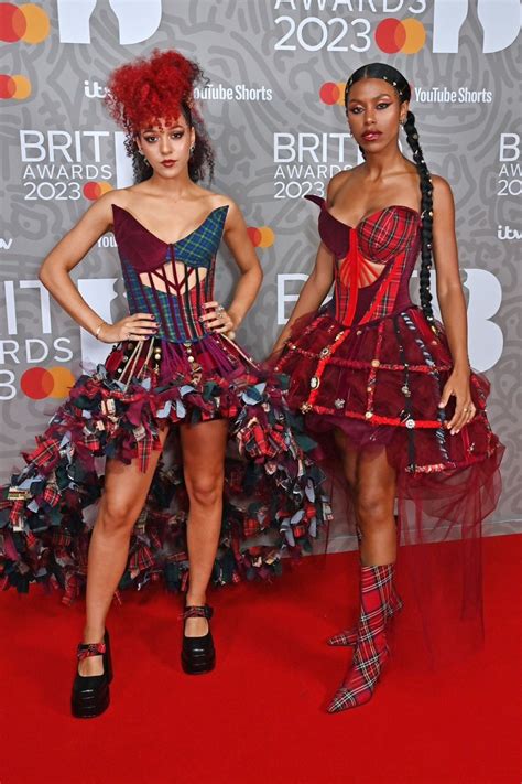 Nova Twins at the 2023 Brit Awards - grrrls